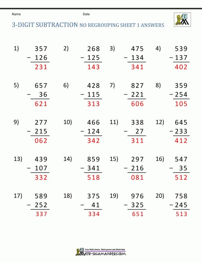 Reading worksheet for Second Grade Kids engaging with a 3-digit subtraction using regrouping worksheet while trying to catch bouncy balls. Fun second-grade math activity focusing on subtraction problems.