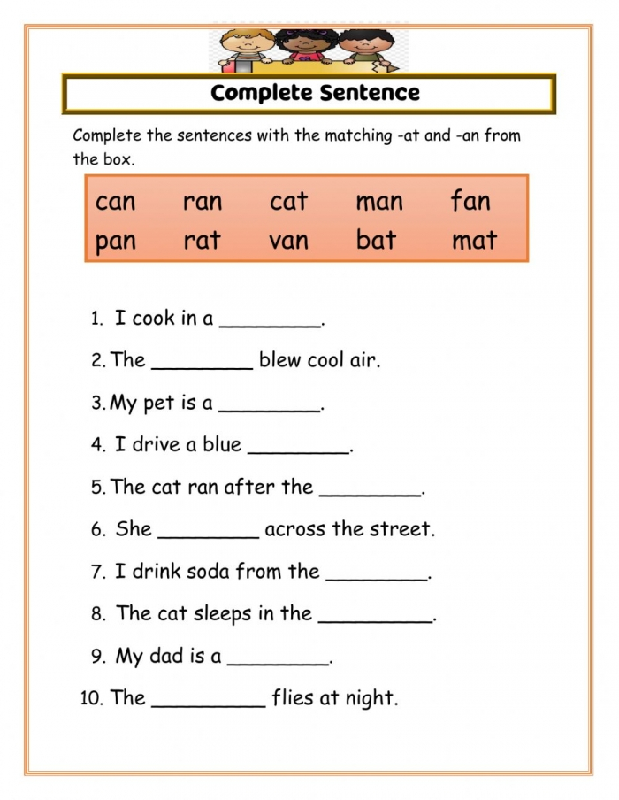 Is the Sentence Complete worksheet featuring a baseball theme for grade 3 grammar practice 09 Third grade students practice identifying complete sentences with this baseball themed grammar exercise worksheet 9