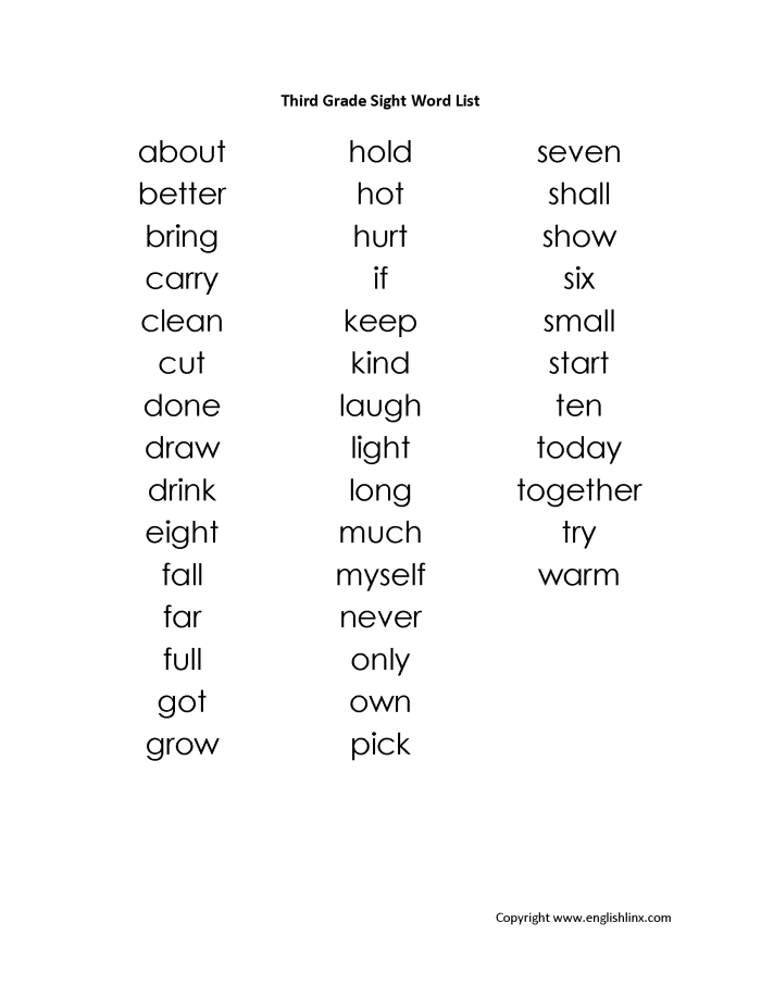 3rd Grade Spelling Activity: Compound Words Worksheet Image 14 Worksheet for 3rd grade spelling test focusing on compound words practice