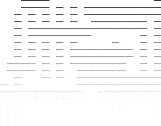 Crossword puzzle worksheet for third graders about the United States Constitution