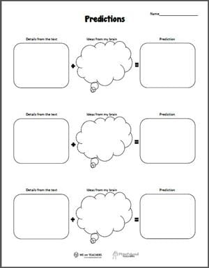 Making Inferences Graphic Organizer Worksheet Number 8 Third grade measurement graphic organizer for teaching students how to make reading inferences