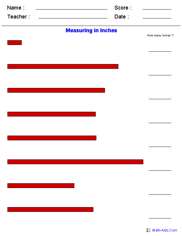 Measurement Learning Check worksheet for third graders focusing on area, perimeter, and time concepts