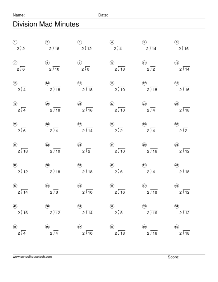 Multiplication worksheet designed for third graders to practice fast calculations