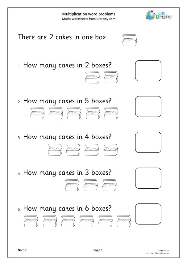 Multiplication Word Problems Check-In worksheet for third graders assessing one-step problem-solving skills