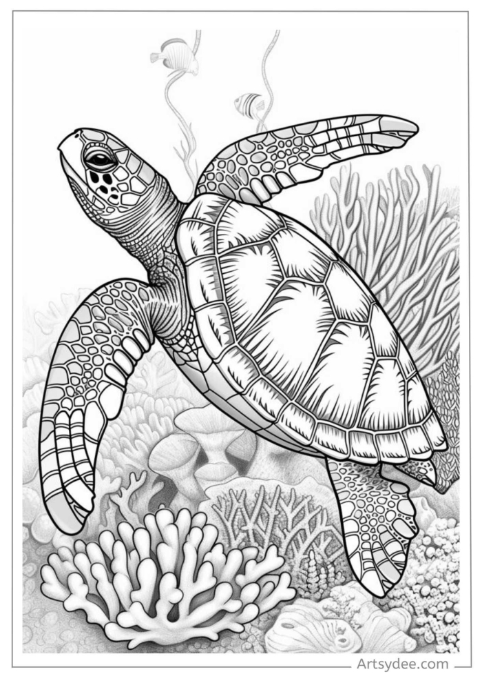 Rounding Color by Number Sea Turtle and Sea Stars worksheet 12 Third grade sea turtle and sea stars math worksheet for rounding to the nearest hundred