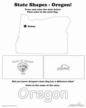 Third grade students coloring a U.S. map to identify their home state and travel destinations