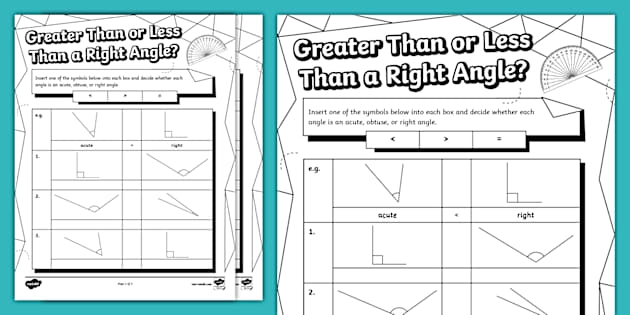 Worksheet on the anatomy of an angle for fourth-grade geometry students