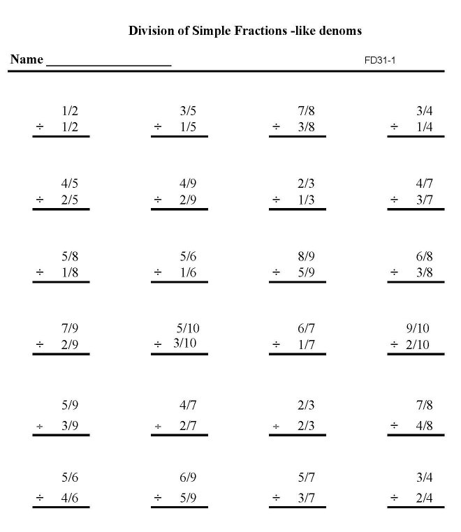 Students working on a Division Review worksheet focusing on long division with one-digit divisors. Engaging fourth-grade math practice featuring 30 long division problems.