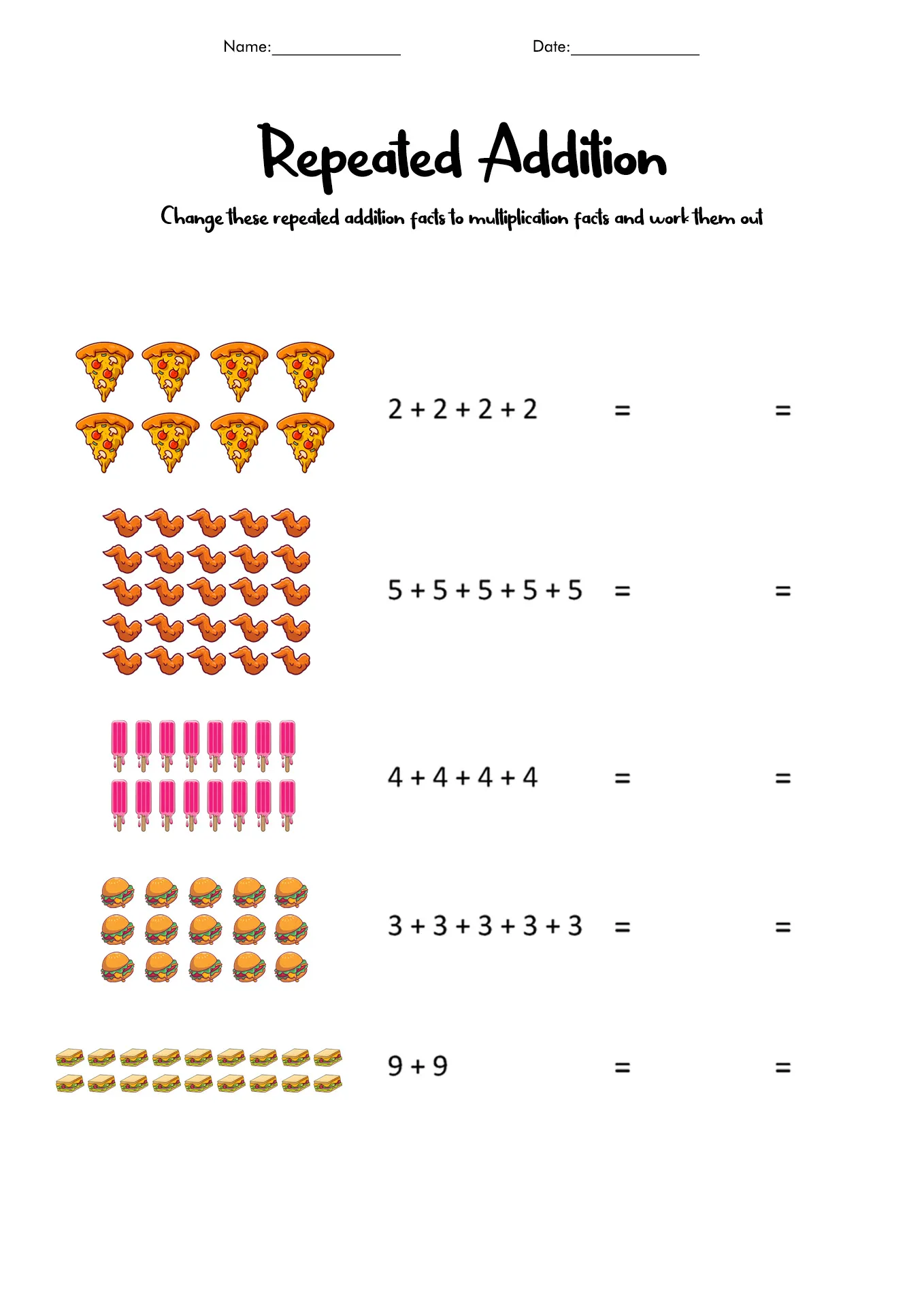 Practice worksheet for mastering multiplication and addition skills in fourth grade Multiplication and addition worksheet for fourth graders featuring 24 math problems to solve