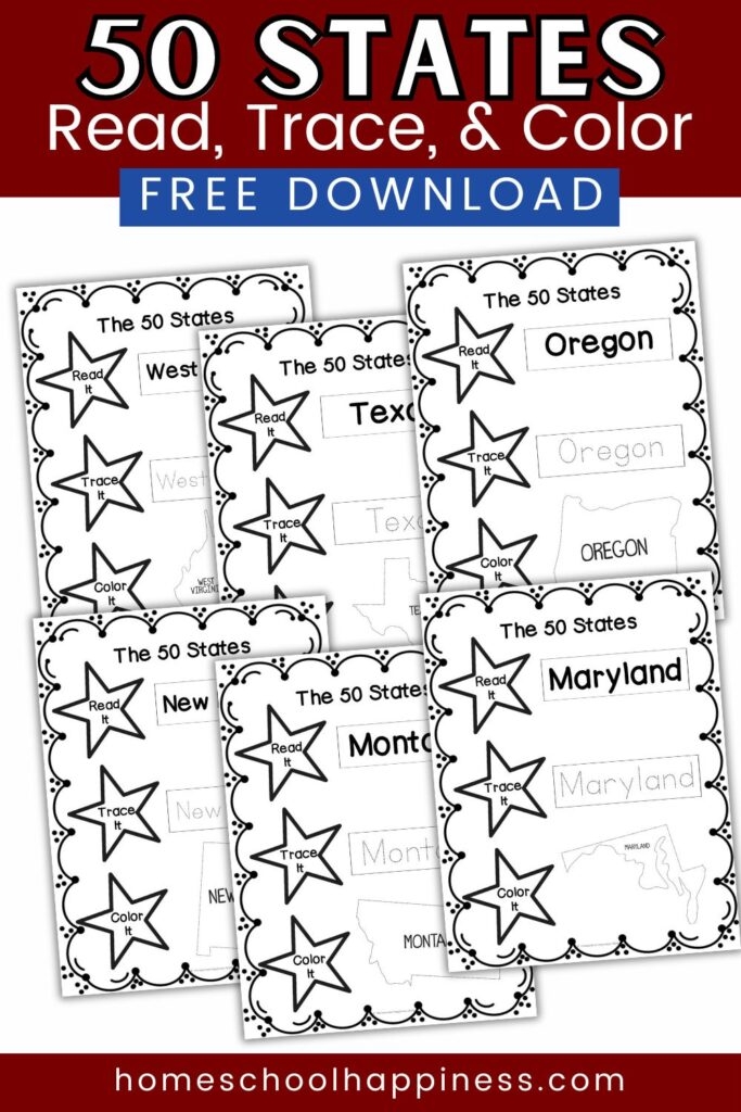 Fifth grade students testing their geography skills with a 50 states sorting activity