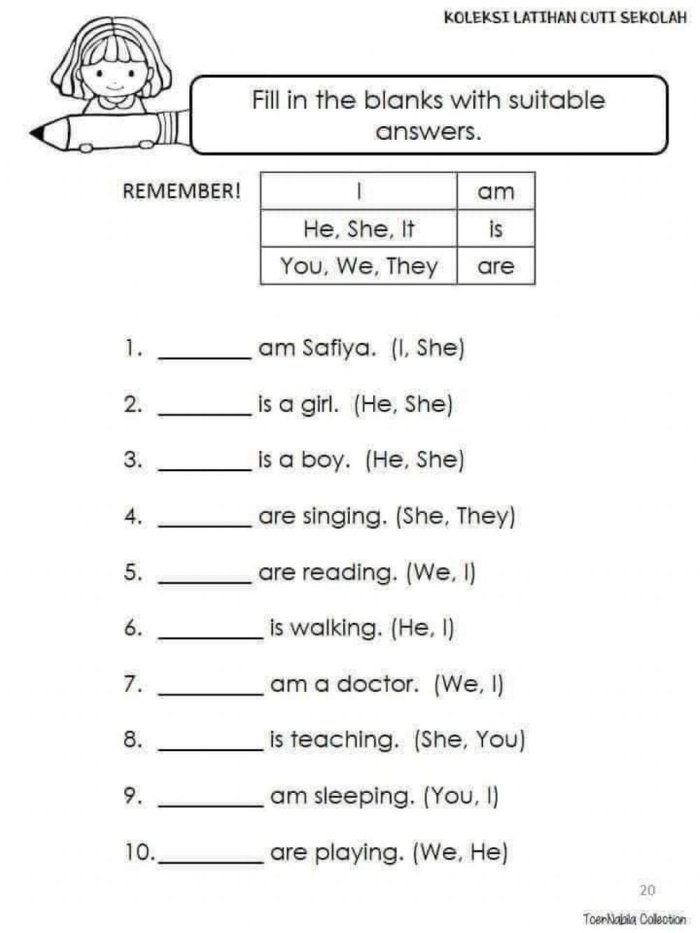 5th grade grammar and punctuation practice worksheet 24