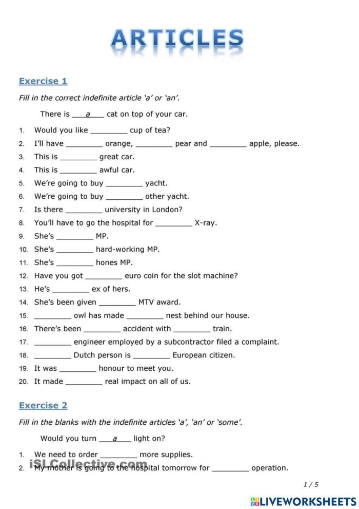 5th grade mixed grammar review worksheet featuring punctuation and sentence structure exercises