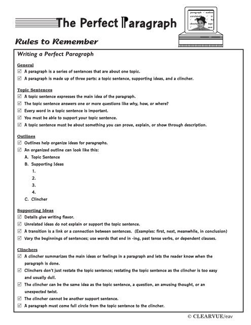 Fifth grade students rewriting a paragraph with correct capitalization and punctuation marks