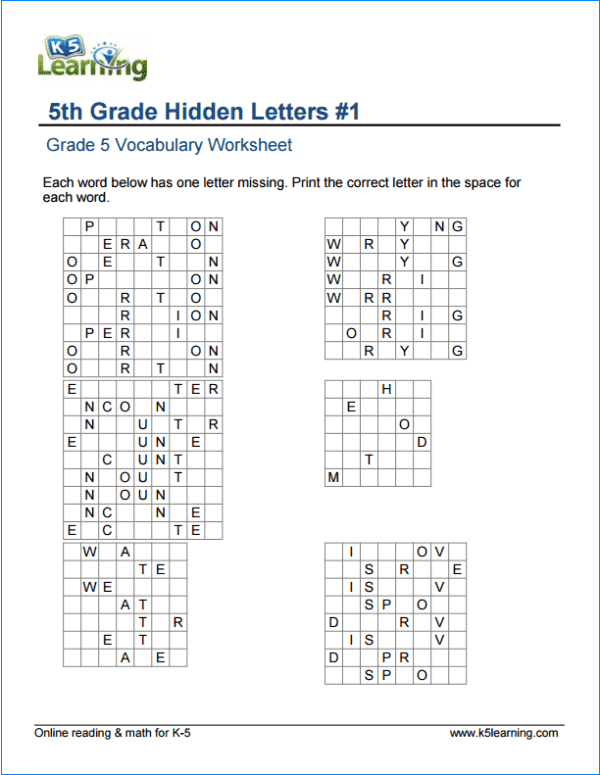 Fifth Grade Vocabulary Strategies Worksheet Number 21 5th grade vocabulary strategies worksheet focusing on root words and context clues
