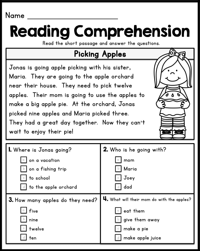 Sixth grade student worksheet showing reading comprehension passage about a boy experiencing his first hang gliding flight with comprehension questions