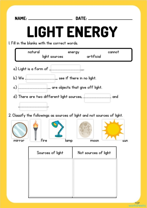 Illustration of a food web showcasing the interactions between different organisms in an ecosystem for sixth graders. Worksheet on Food Webs: Cycling of Matter and Flow of Energy for educational purposes.
