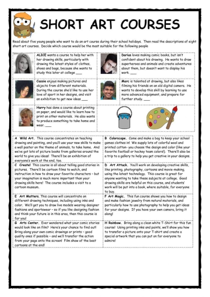 Sixth grade students reading about global winter traditions in an informational worksheet