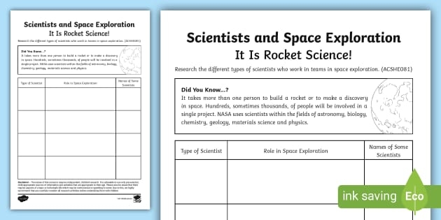 Seventh grade civics worksheet featuring a complex reading passage about space exploration funding