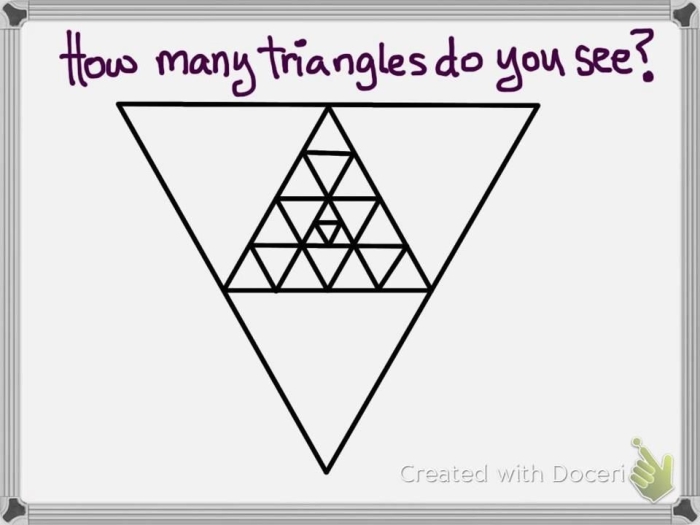How Many Triangles Can Be Created Worksheet for Geometry Ratios and Proportions Practice Seventh grade students analyzing triangle side lengths and angle measures to determine possible triangle combinations