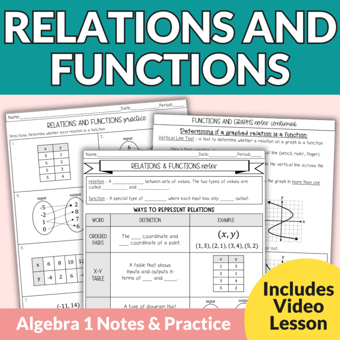 Interpreting Function Relationships Worksheet Number Four for Eighth Grade Algebra Eighth grade student working on a worksheet about interpreting function relationships from stories and graphs