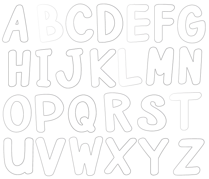 ABC coloring page worksheet for preschool children to learn the alphabet