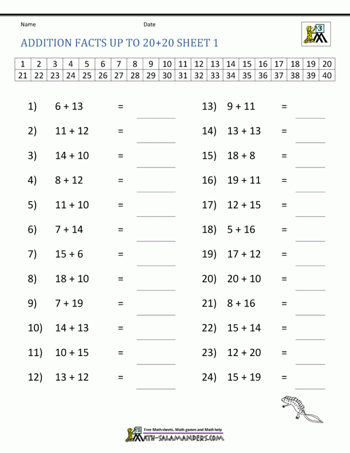 Kindergarten student practicing single digit addition facts with a fun star themed worksheet