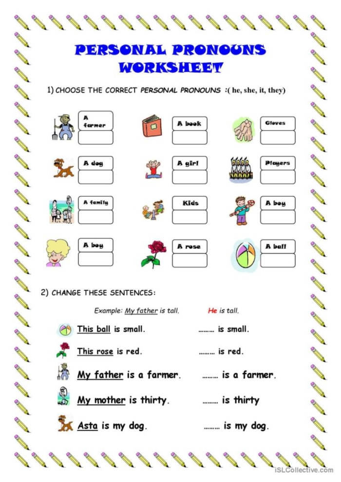 Advanced Pronoun Review Worksheet 19 Phonics Activity Sixth grade students practicing advanced pronoun-antecedent agreement on a grammar worksheet