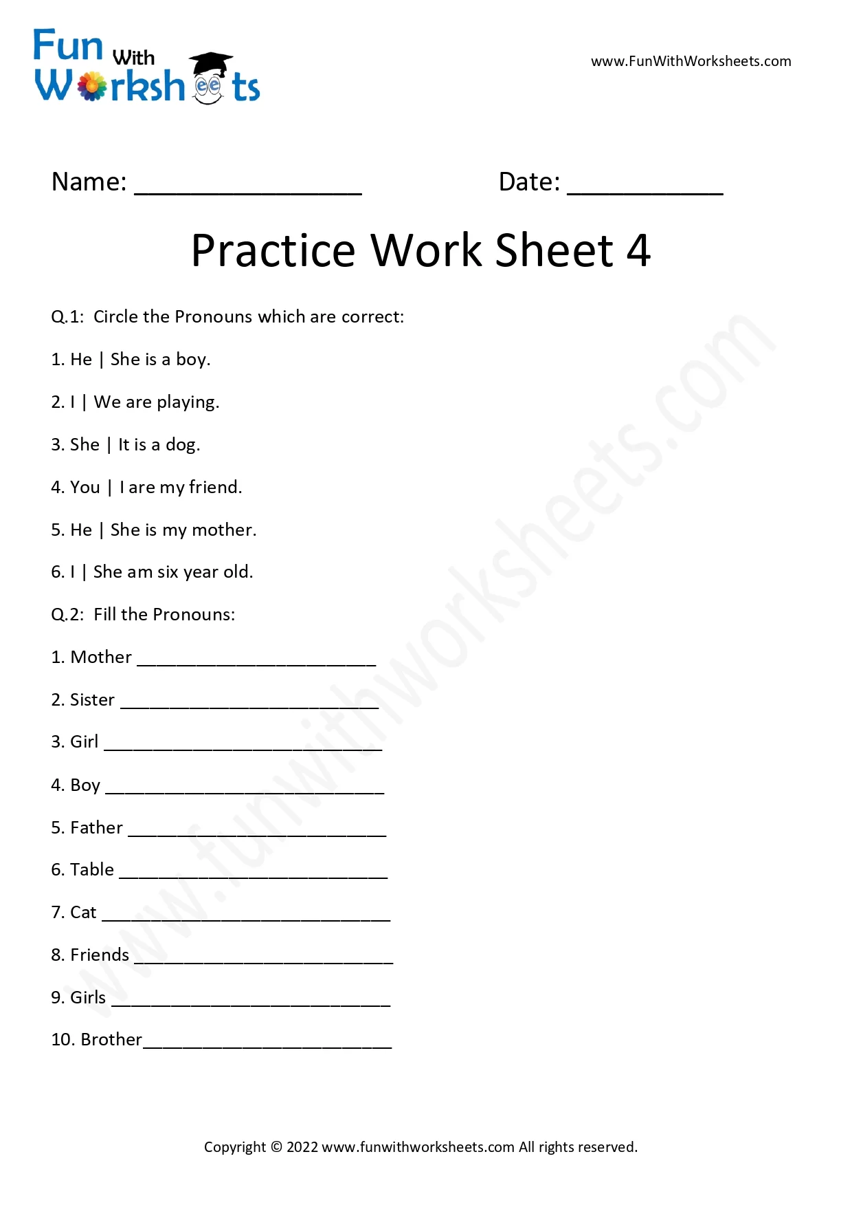 Phonics worksheet for Sixth Grade Advanced Pronoun Review worksheet for sixth graders focusing on grammar skills. Educational resource for mastering pronoun-antecedent agreement and reflexive pronouns.