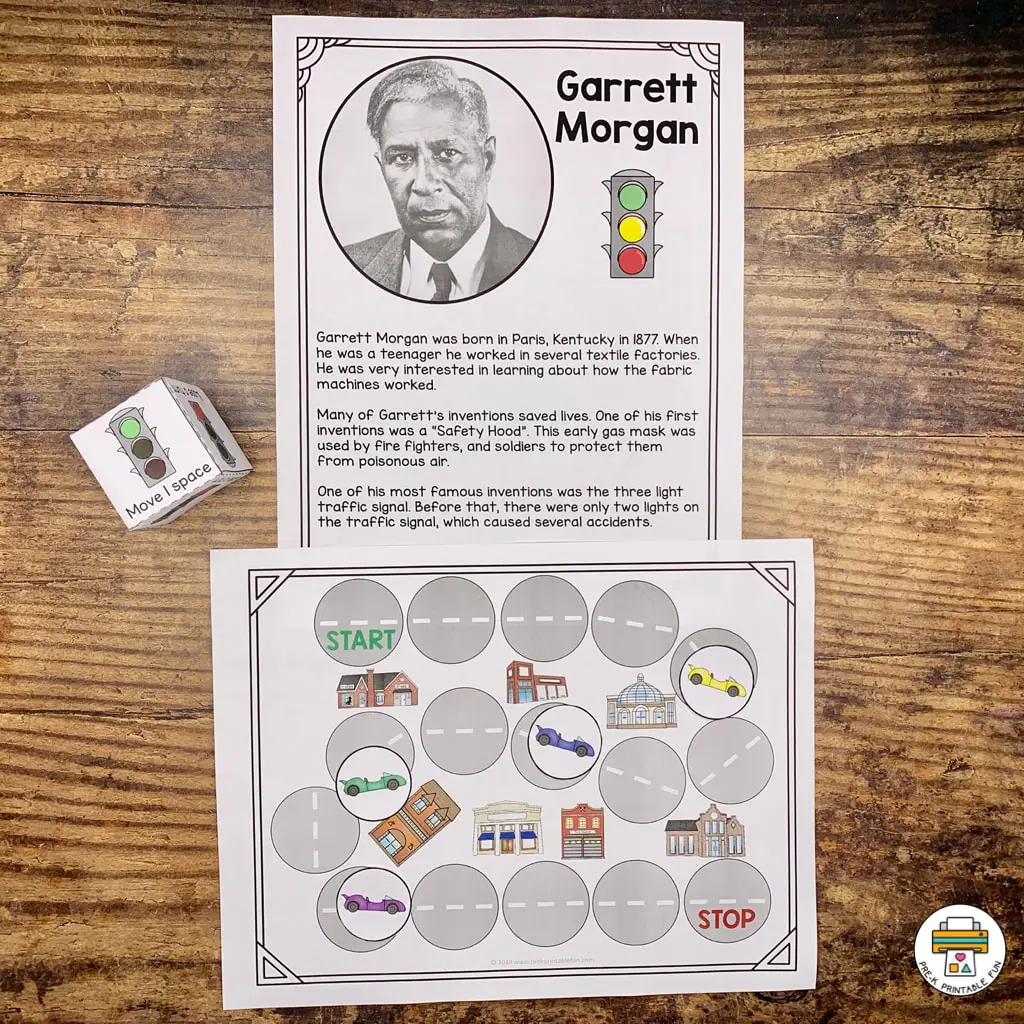 Fourth grade students learning about African American inventors and their contributions through a figurative language worksheet activity