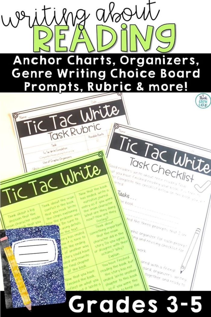 Engaging choice board for student responses to informational texts After-Reading Response Choice Board for Life Science, designed for sixth graders