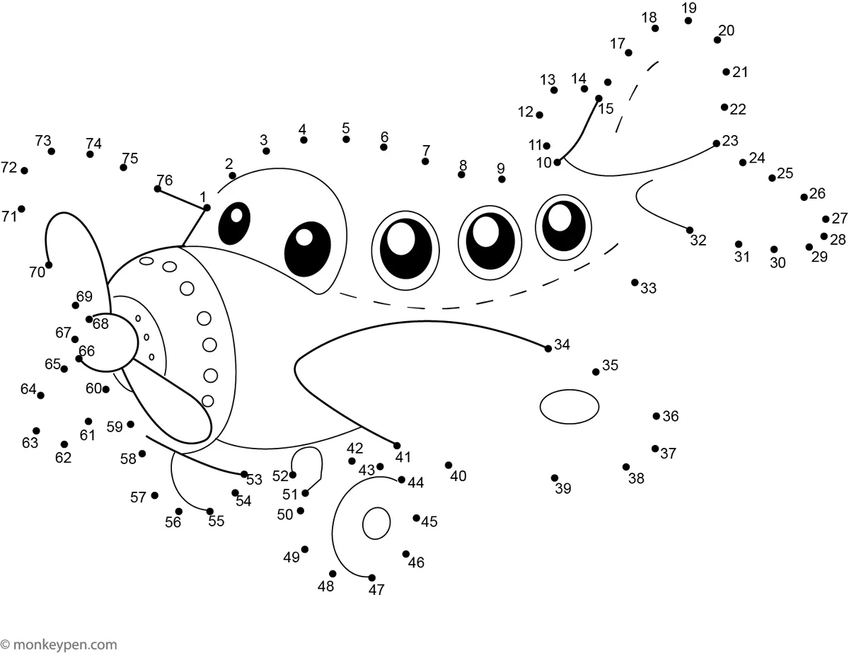 Connect the dots from A to Z to reveal an airplane in this fun activity Airplane dot-to-dot worksheet for preschoolers encouraging sight word recognition