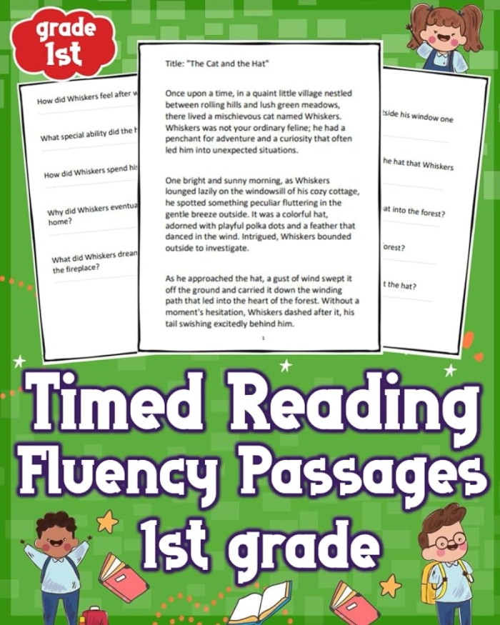 Third grade reading fluency practice worksheet about airplanes with place value activities for developing reading speed and comprehension skills
