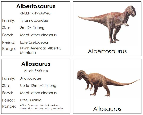 First grade student coloring a page featuring an Albertosaurus dinosaur illustration