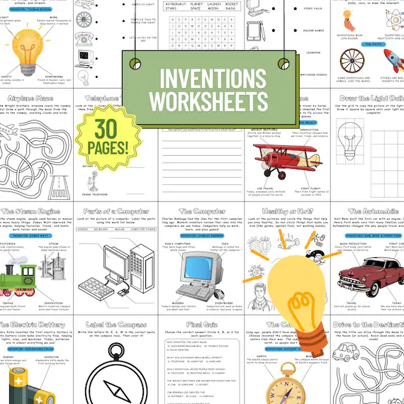Third grade science worksheet featuring an illustration of Alexander Fleming and his discovery of penicillin