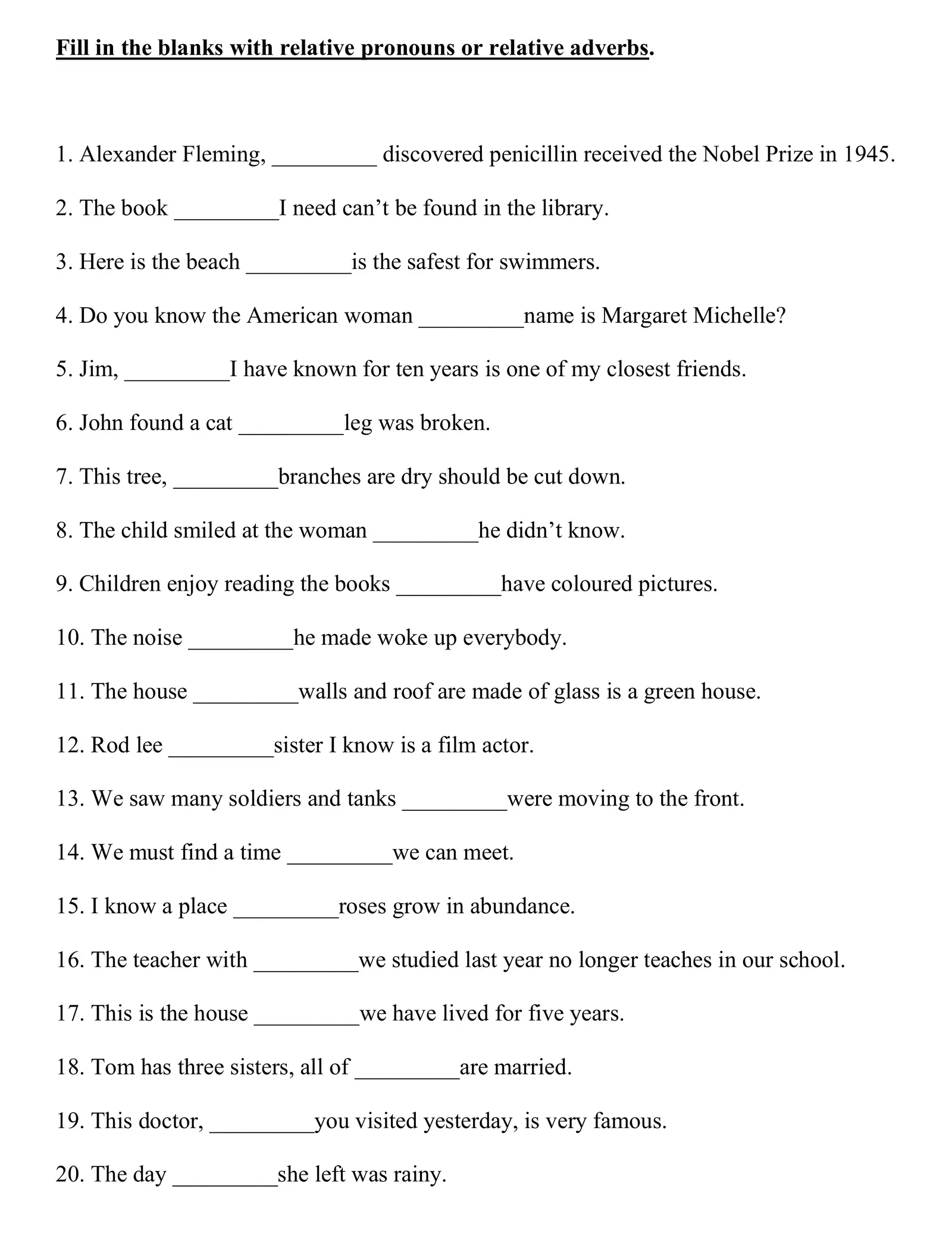 ALT text: Engaging worksheet about Alexander Fleming and his discovery of penicillin for third graders