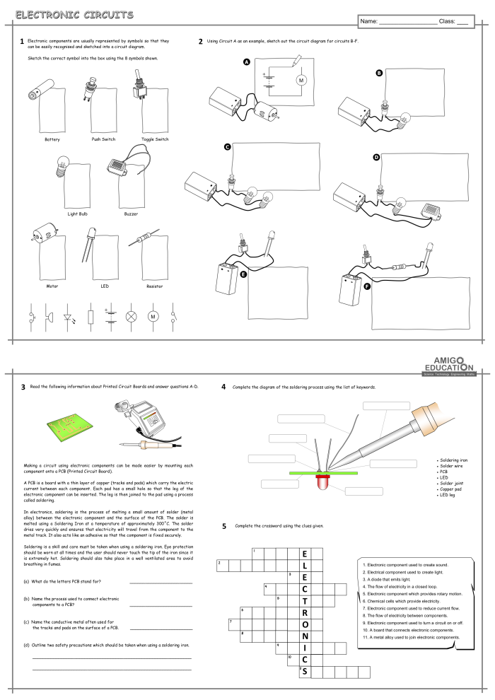 Phonics worksheet for Fourth Grade Interactive worksheet for fourth graders focused on understanding circuits and electricity concepts. All About Circuits worksheet for reinforcing electrical knowledge in fourth grade students.
