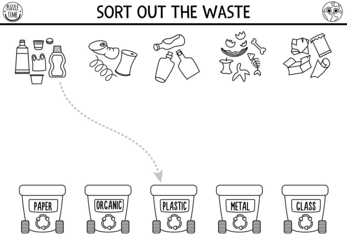 Third grade student worksheet featuring educational facts and writing prompts about the history and environmental impact of plastic