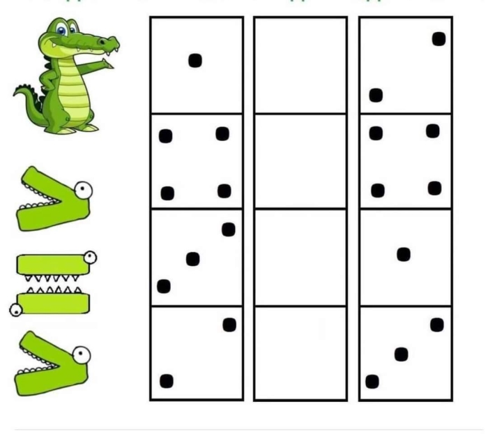 Learning the Differences Between Alligators and Crocodiles Through Math Practice Third grade students comparing alligators and crocodiles while practicing addition facts on an educational worksheet