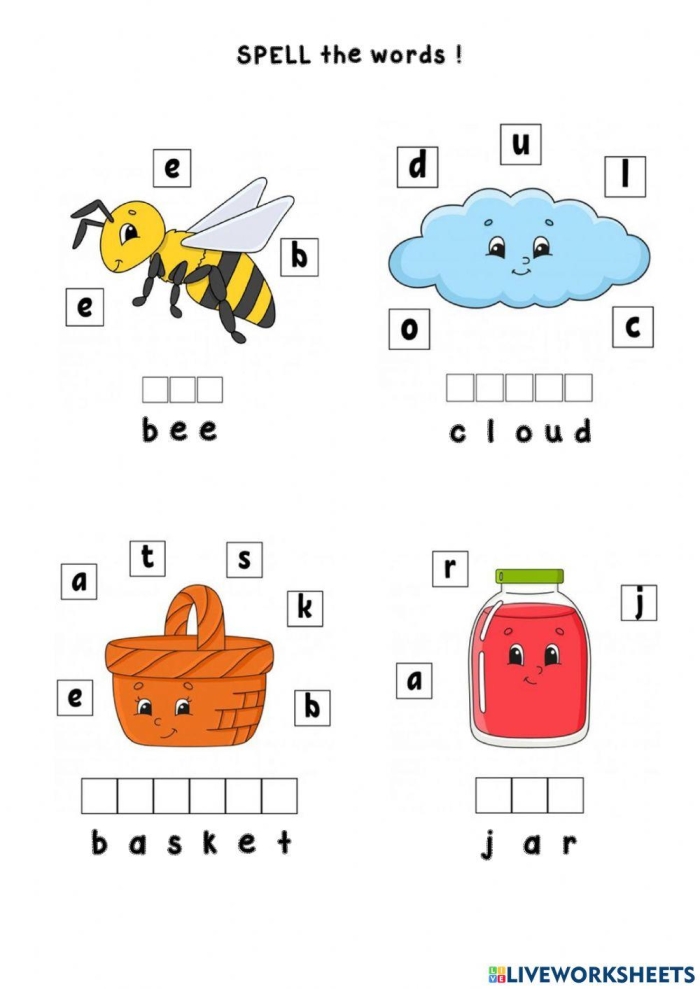 Alphabet Match Up Worksheet 10 Letter Sound Practice for Kindergarten Kindergarten student completing an Alphabet Match Up worksheet to practice letter sounds