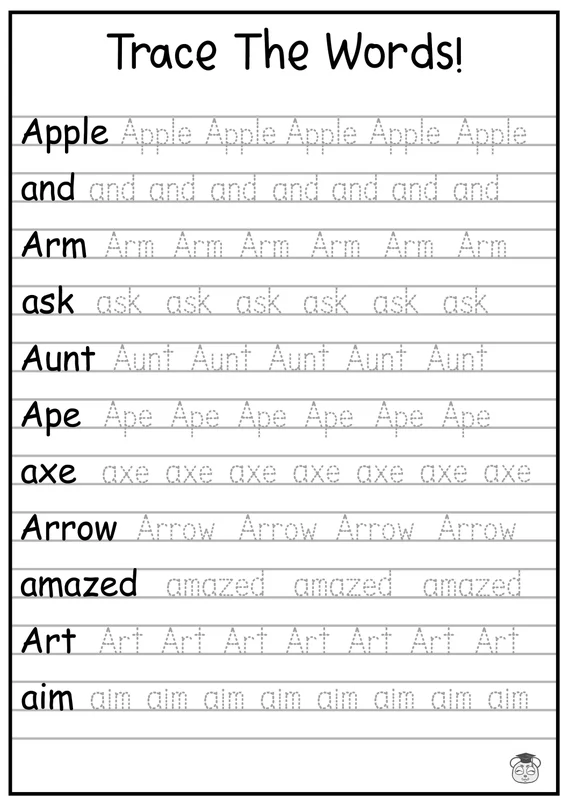 Worksheet for alphabetizing all 50 states in the U.S. for third graders