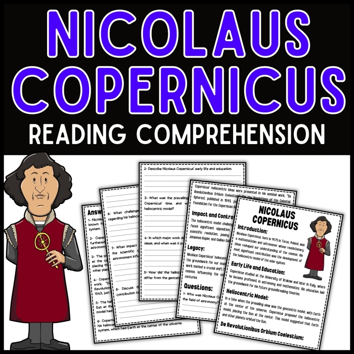 Informational reading comprehension worksheet featuring the biography of Althea Gibson for sixth graders