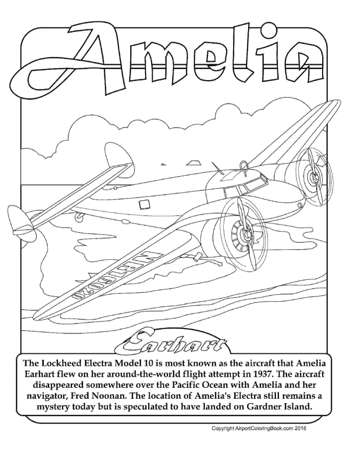 Amelia Earhart Biography Learning Activity for Elementary Students Second grade students learning about pioneering aviator Amelia Earhart and her historic accomplishments in aeronautics through an educational worksheet activity