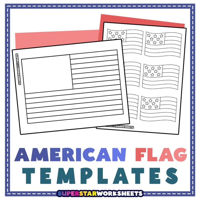 History of the American flag worksheet for third graders exploring its significance