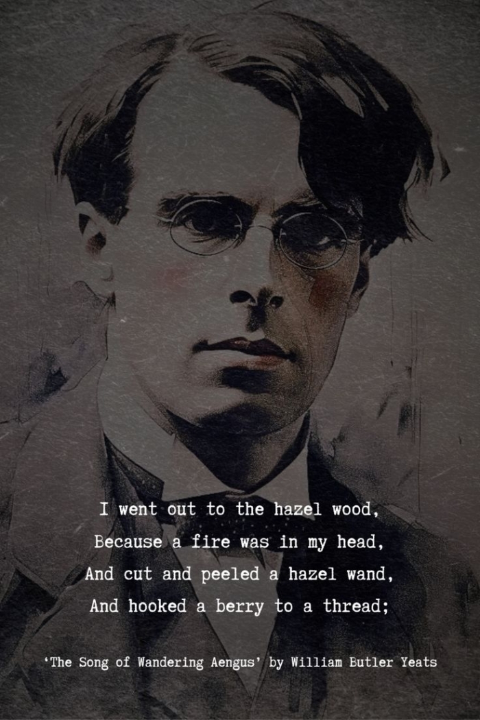 Worksheet for analyzing "The Song of Wandering Aengus" by William Butler Yeats