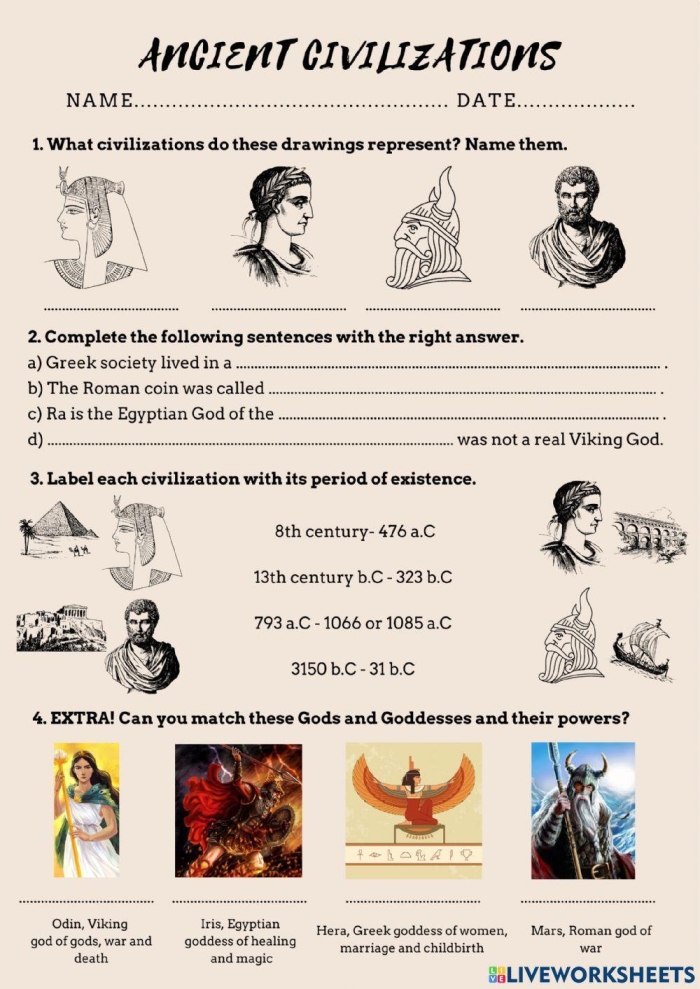 Ancient Middle East Civilizations Lasting Contributions Worksheet Activity Image 7 Sixth grade students completing a worksheet activity about ancient Middle Eastern civilizations and their historical contributions to society