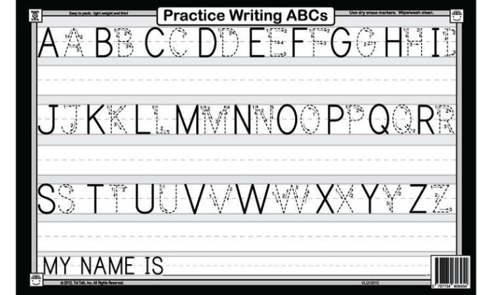 Animal Alphabet Placemat worksheet featuring colorful illustrations of animals for each letter