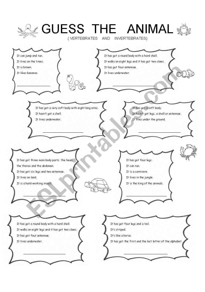 Animal Guess worksheet featuring a playful guessing game for young learners to practice the sight word "am