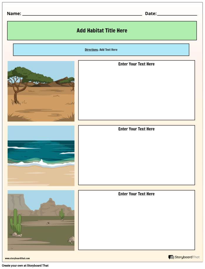Animal Habitats Match-Up Worksheet for Kindergarten 7 Kindergarten worksheet featuring a matching activity where students connect various animals to their correct natural habitats