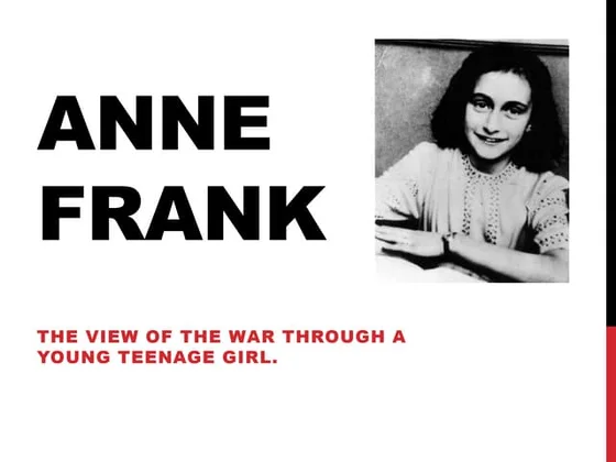 Anne Frank Timeline worksheet highlighting key events in her life during WWII