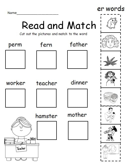 Second grade phonics worksheet focusing on ar and or letter blend practice